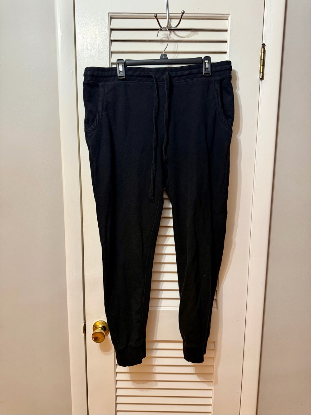 Simply Styled Black Men's Jogger Sweatpants